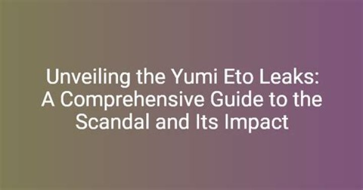 Discovering the Fascinating World of Yumi Eto: Age, Career, and More