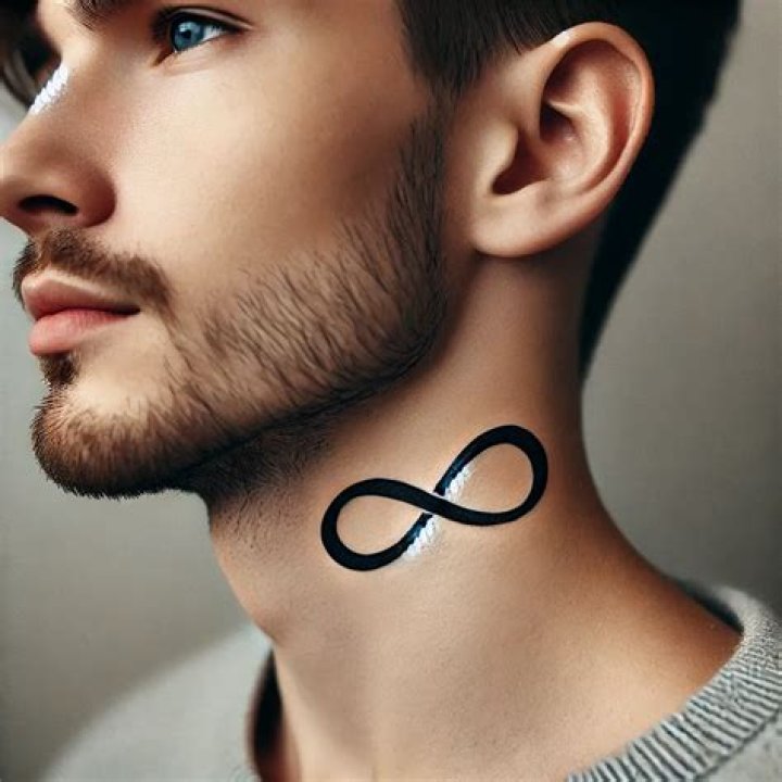 Limitless Tattoo on Neck: A Bold Expression of Art and Identity