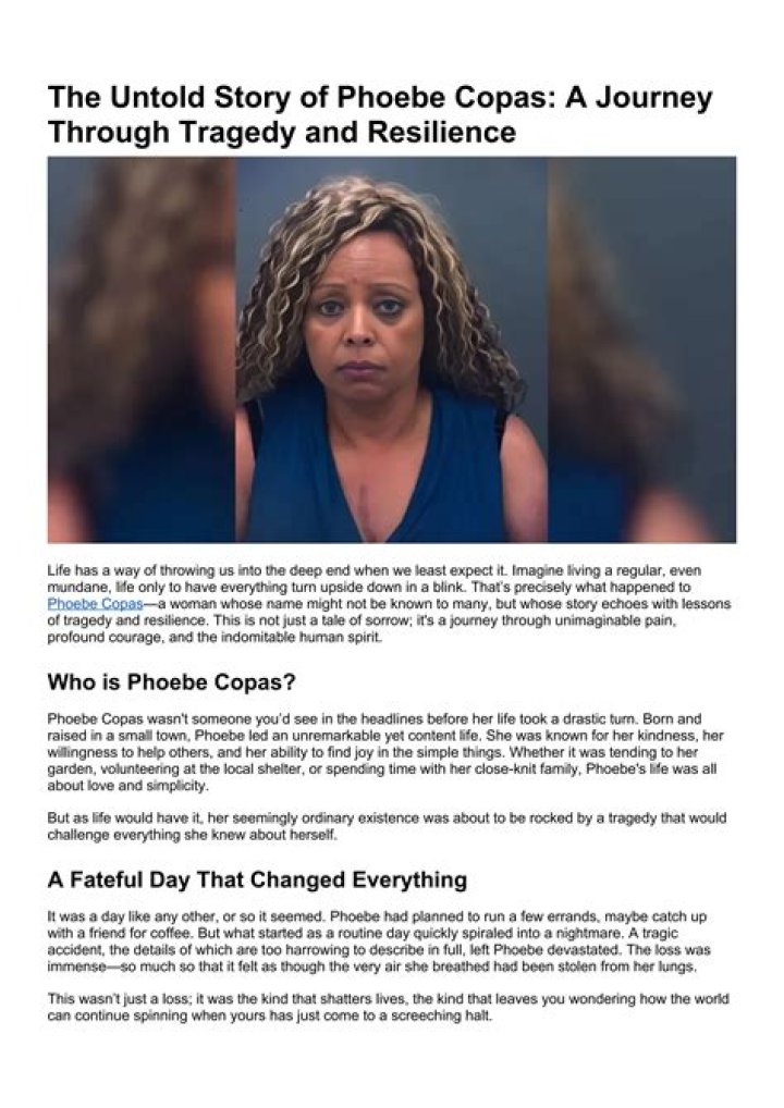 Nikki Catsouras: A Journey Through Tragedy and Social Media