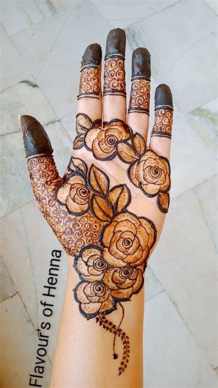 Stunning Rose Henna Designs: A Beautiful Blend of Tradition and Artistry