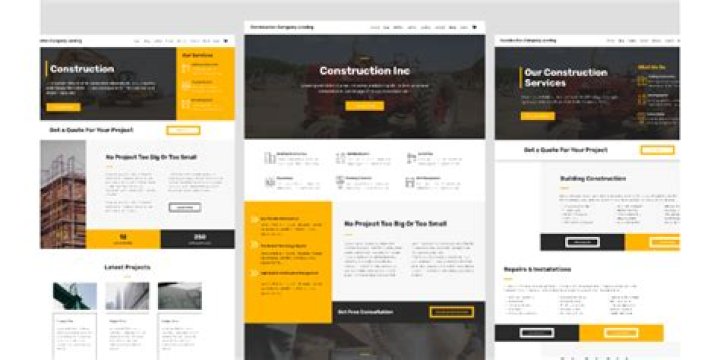 Web Design for Construction: Building a Solid Online Presence for Your Business