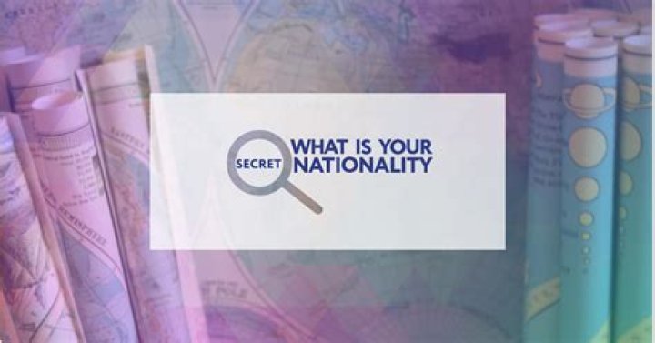 What is Your Secret Nationality? Unveiling the Hidden Identity Within You
